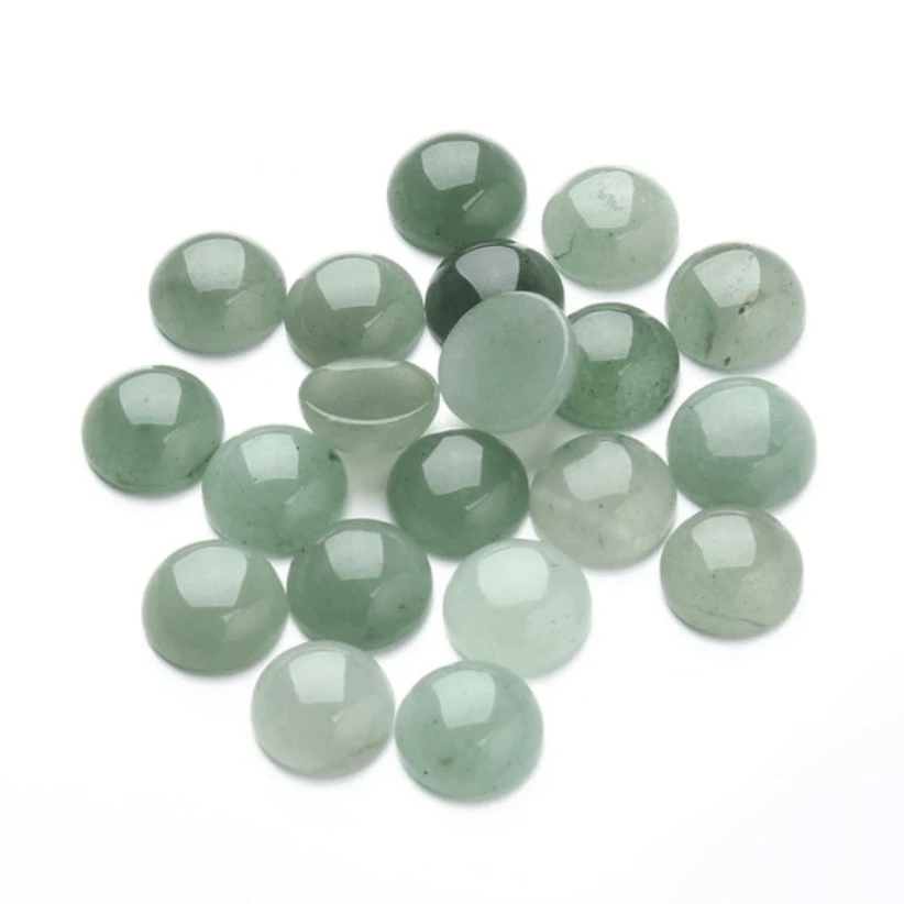 Sundaylace Creations & Bling Stone Gem 12mm Precious Natural Stone Quartz Rivoli, Glue on, Stone Gem