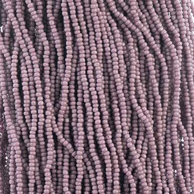 Sundaylace Creations & Bling Charlotte Cut Seedbeads 13/0 Charlotte Cut Czech Seed Bead- Opaque Mauve
