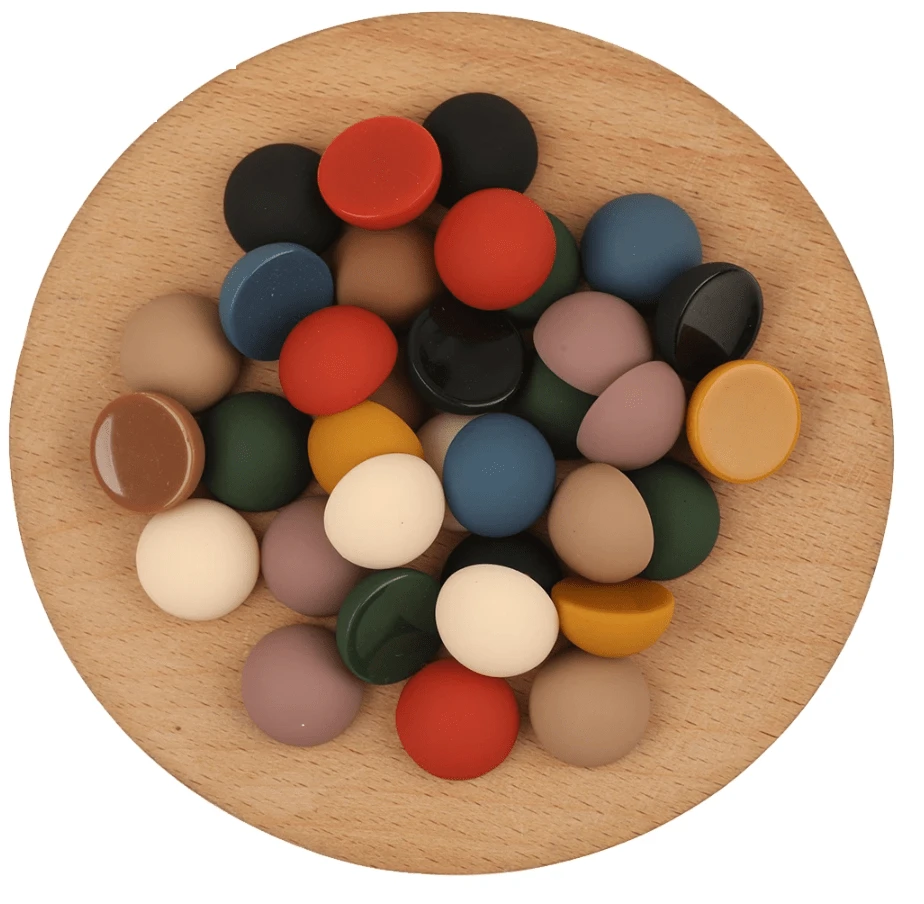 Sundaylace Creations & Bling Resin Gems 14*14mm Matte Round Shaped Gem, Glue on, Resin Gem *NEW 2022*