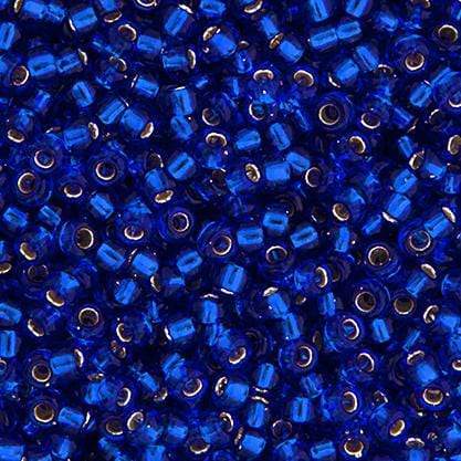 Miyuki 15/0 Seed Beads Miyuki Seed Bead 15/0 Cobalt Silver Lined