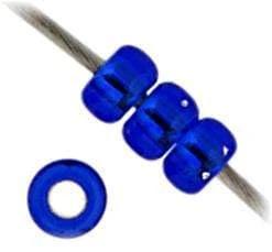 Miyuki 15/0 Seed Beads Miyuki Seed Bead 15/0 Cobalt Silver Lined