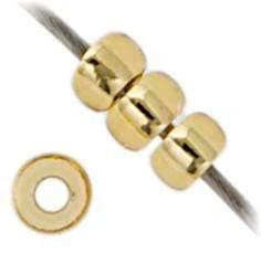 Miyuki 15/0 Seed Beads Miyuki Seed Bead 15/0 Gold Silver Lined