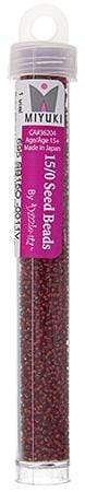 Miyuki 15/0 Seed Beads Miyuki Seed Bead 15/0 Ruby Silver Lined