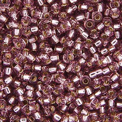 Sundaylace Creations & Bling 15/0 Seed Beads Miyuki Seed Bead 15/0 Smoky Amethyst Silver Lined (0012v)