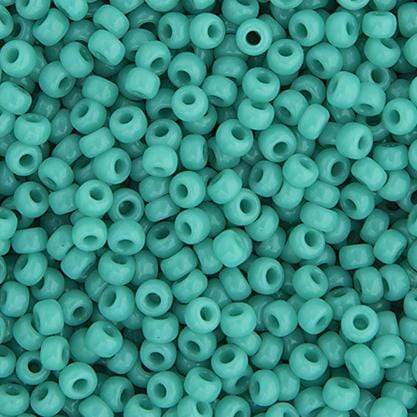 Sundaylace Creations & Bling 15/0 Seed Beads 22g Miyuki Seed Bead 15/0 Turquoise Green Opaque