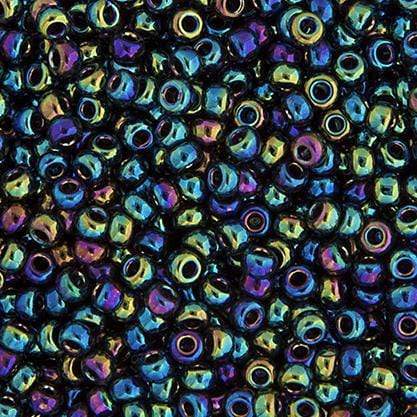 Sundaylace Creations & Bling 15/0 Seed Beads Miyuki Seed Bead 15/0 Variegated Iris Metallic