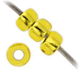 Miyuki 15/0 Seed Beads Miyuki Seed Bead 15/0 Yellow Silver Lined
