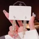 Sundaylace Creations & Bling Earring Findings 20mm Pearl stud with Rhinestones with gems Tassel Ear nuts, Earring Findings, Basics *Sold in pair* (Sold in Pair)