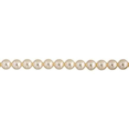 Sundaylace Creations & Bling Pearl Beads 2mm CREAM - Czech Glass Pearls 8in Strand (89pcs)