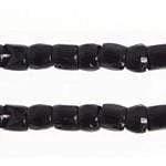 Preciosa Ornela 3-cut Beads 3 Cut 10/0 Beads, Black Opaque *Hank