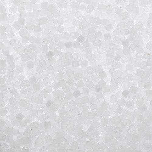 3 Cut 9/0 Beads Opaque Satin HANK 3-cut Beads