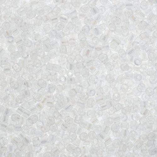 Preciosa Ornela 3-cut Beads 3 Cut 9/0 BeadsTransparent Crystal Iris (Clear) Loose