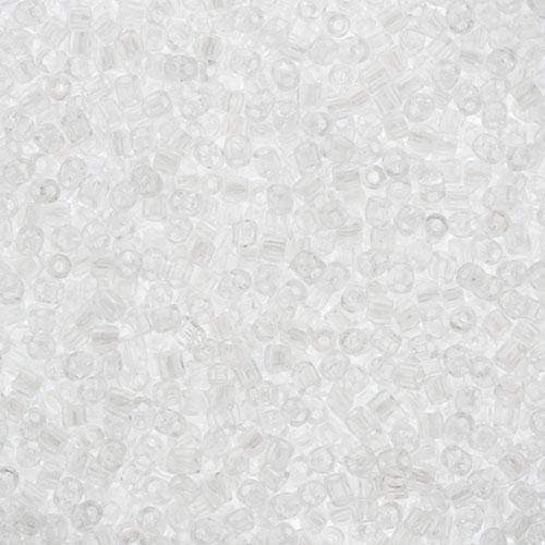 Preciosa Ornela 3-cut Beads 3 Cut 9/0 Transparent Crystal Luster Loose