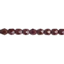 Sundaylace Creations & Bling Fire Polished Beads 4mm Brown Opaque, Fire Polished Beads LOOSE