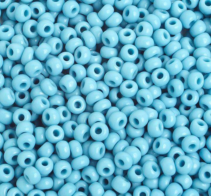 6/0 Pony Seed Beads, Black Opaque 6/0 Pony Beads
