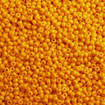 Sundaylace Creations & Bling 6/0 Pony Beads 6/0 Pony Seed Beads, Light Orange Opaque