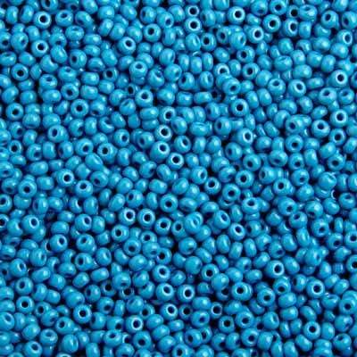 Sundaylace Creations & Bling 6/0 Pony Beads 6/0 Pony Seed Beads, Opaque Medium Dark Blue