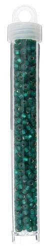 Sundaylace Creations & Bling 6/0 Pony Beads 6/0 Pony Seed Beads, Teal Green Silver Lined Matte
