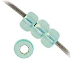 Sundaylace Creations & Bling Miyuki 8/0 Seed Beads Miyuki Seed Bead 8/0 Aqua Green Silver Lined Opal Dyed Alabaster