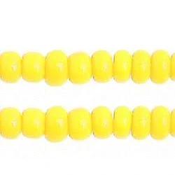 Sundaylace Creations & Bling 8/0 Seed Beads 8/0 Opaque Yellow Preciosa Seed Beads