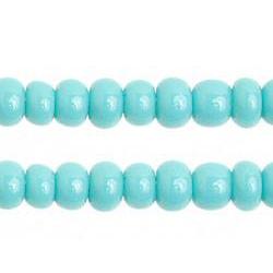 Sundaylace Creations & Bling 8/0 Seed Beads 8/0 Turquoise Opaque Preciosa Seed Beads