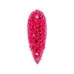 Sundaylace Creations & Bling Resin Gems Hot Pink 8*22mm Sparkle Stone Drop Purple & Hot Pink, Resin Gem, Sew-on