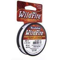 Beadalon WildFire Basics Frosted White BEADALON WILDFIRE .006" 0.15mm THREAD 50 YARD SPOOL