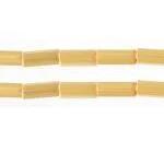 Sundaylace Creations & Bling Bugles Beads 25g- Half Hank BUGLES Light Topaz Satin, #2 20g