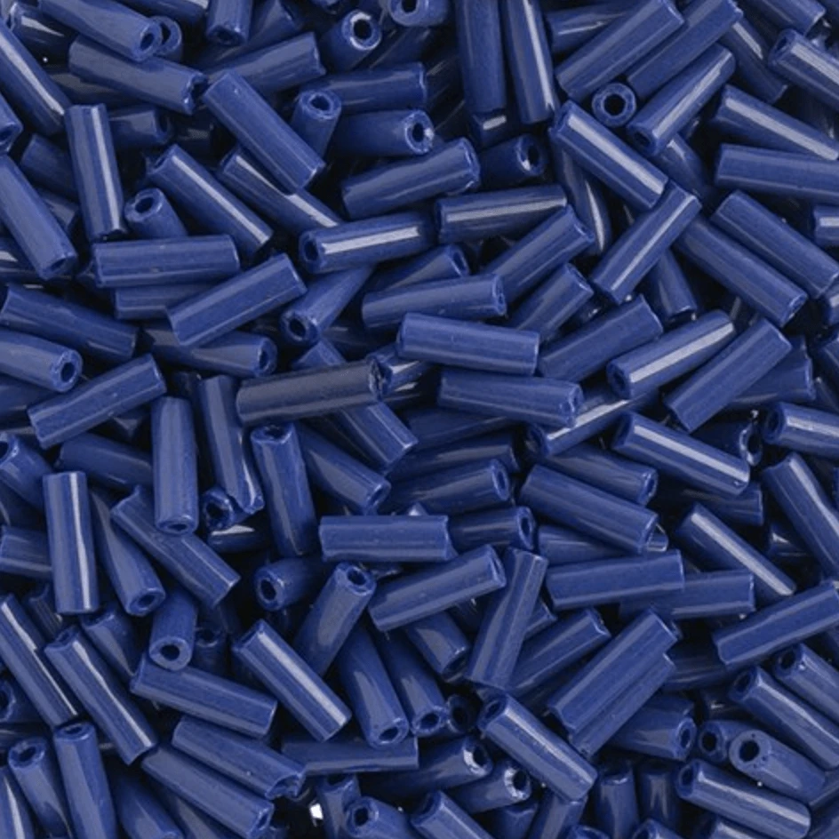 Sundaylace Creations & Bling Bugles Beads BUGLES Opaque Dark Royal Blue, #3