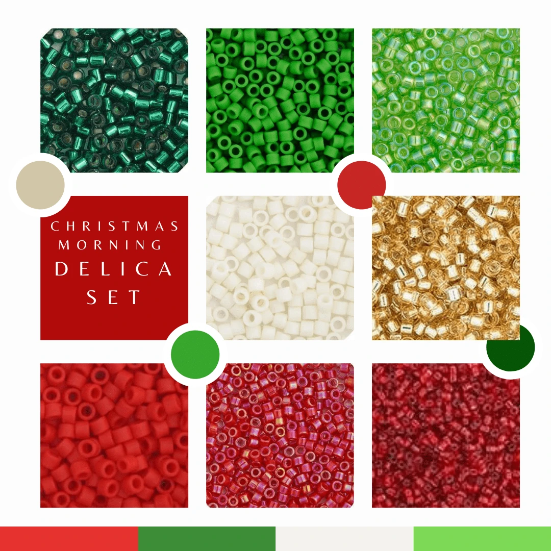 Miyuki Promotions Christmas Morning 8 Delica Set, Promotions