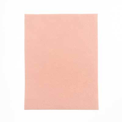 Light Pink GoodFelt Beading Foundation 1.5mm Thick 8.5x11in Sheet