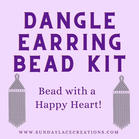 Sundaylace Creations & Bling Promotions Dangle Earring Starter Brick Stitch Bead Kits, Promotions