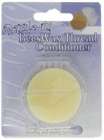 Sundaylace Creations & Bling Basics Dazzle-It Bees Wax Natural *Prevent Fraying* 0.08lbs