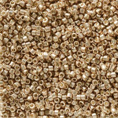 Miyuki Delica Beads Delica 11/0 Duracoat Galvanized Antique Gold (2504v)