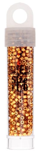 Miyuki Delica Beads Delica 11/0 Duracoat Galvanized Dark Gold (1833v)