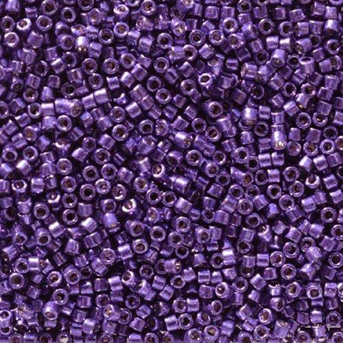 Miyuki Delica Beads Delica 11/0 Duracoat Galvanized Dark Purple