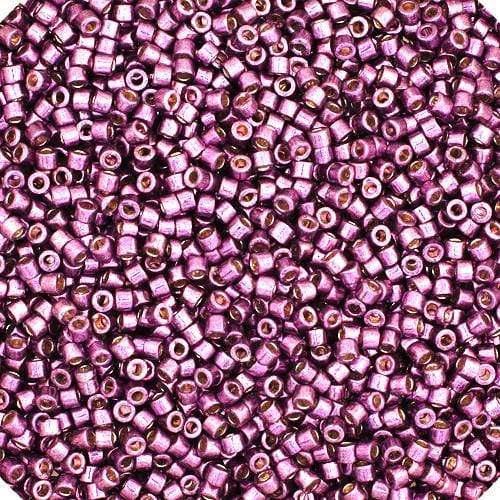 Sundaylace Creations & Bling Delica Beads Delica 11/0 Duracoat Galvanized Egg Plant *Metallic (1850v)