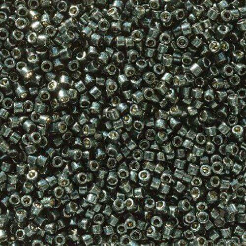 Miyuki Delica Beads Delica 11/0 Duracoat Galvanized Khaki Green (2507v)