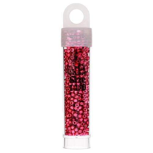 Sundaylace Creations & Bling Delica Beads Delica 11/0 Duracoat Galvanized Light Cranberry (Metallic) (1841v)