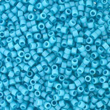 Sundaylace Creations & Bling Delica Beads Delica 11/0 Duracoat Opaque Dyed Aqua (2128v)