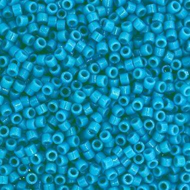 Sundaylace Creations & Bling Delica Beads Delica 11/0 Duracoat Opaque Dyed Capri Blue (2133v)