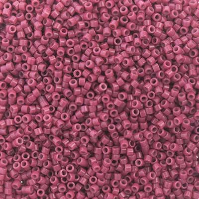 Sundaylace Creations & Bling Delica Beads Delica 11/0 Duracoat Opaque Dyed Dusty Rose (2353v)