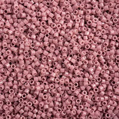 Sundaylace Creations & Bling Delica Beads Delica 11/0 Duracoat Opaque Dyed Pink Hydrangea (2137v)