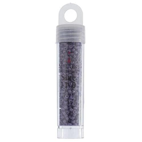 Sundaylace Creations & Bling Delica Beads Delica 11/0 Frosted Glazed Purple Matte (2293v)