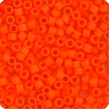 Sundaylace Creations & Bling Delica Beads Delica 11/0 Orange Opaque *Matte* (0752v)