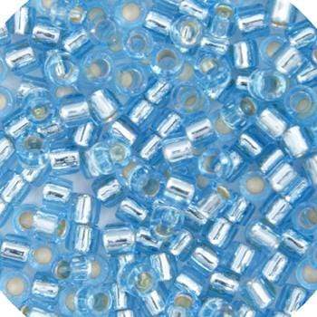 Sundaylace Creations & Bling Delica Beads Delica 11/0 RD Aqua Silver Lined (0044v)