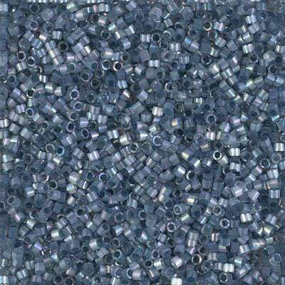 Sundaylace Creations & Bling Delica Beads Delica 11/0 RD Bayberry AB Silk Inside Dyed (1882v)