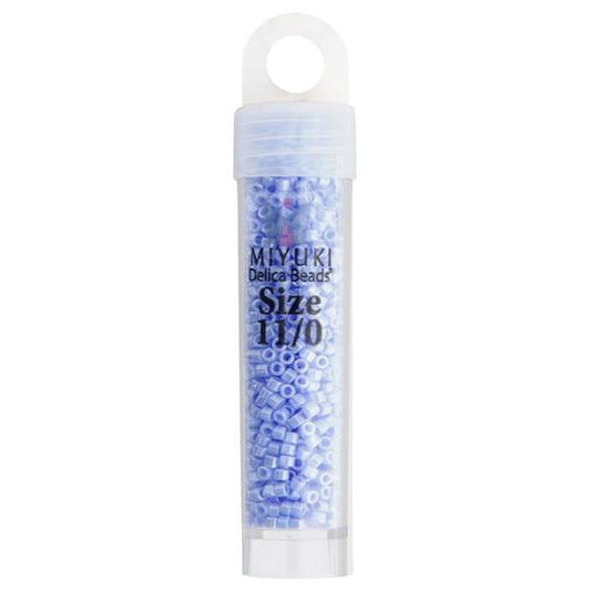 Sundaylace Creations & Bling Delica Beads Delica 11/0 RD Blue Agate Opaque Luster (1568v)