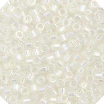 Sundaylace Creations & Bling Delica Beads Delica 11/0 RD Cream AB Luster (0109v)