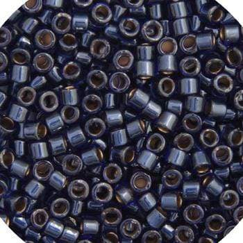 Sundaylace Creations & Bling Delica Beads Delica 11/0 RD Dark Blue Lined-Dyed (0278v)